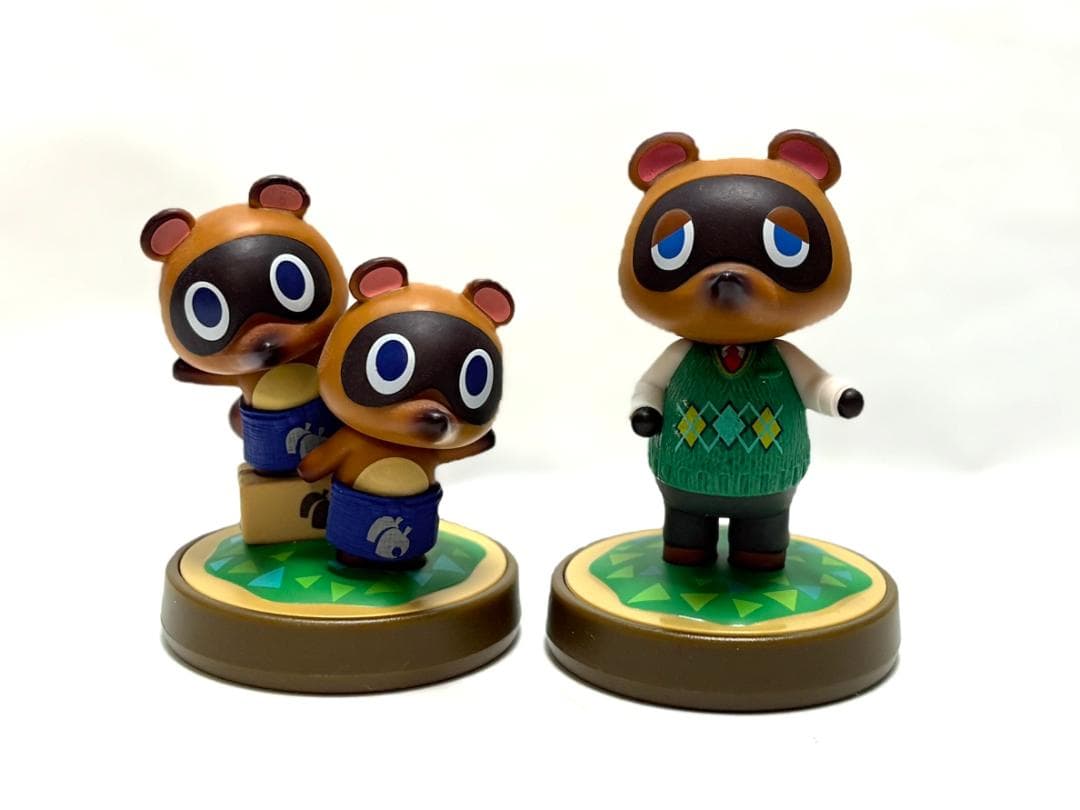 amiibo どうぶつの森 たぬきち まめきち＆つぶきち