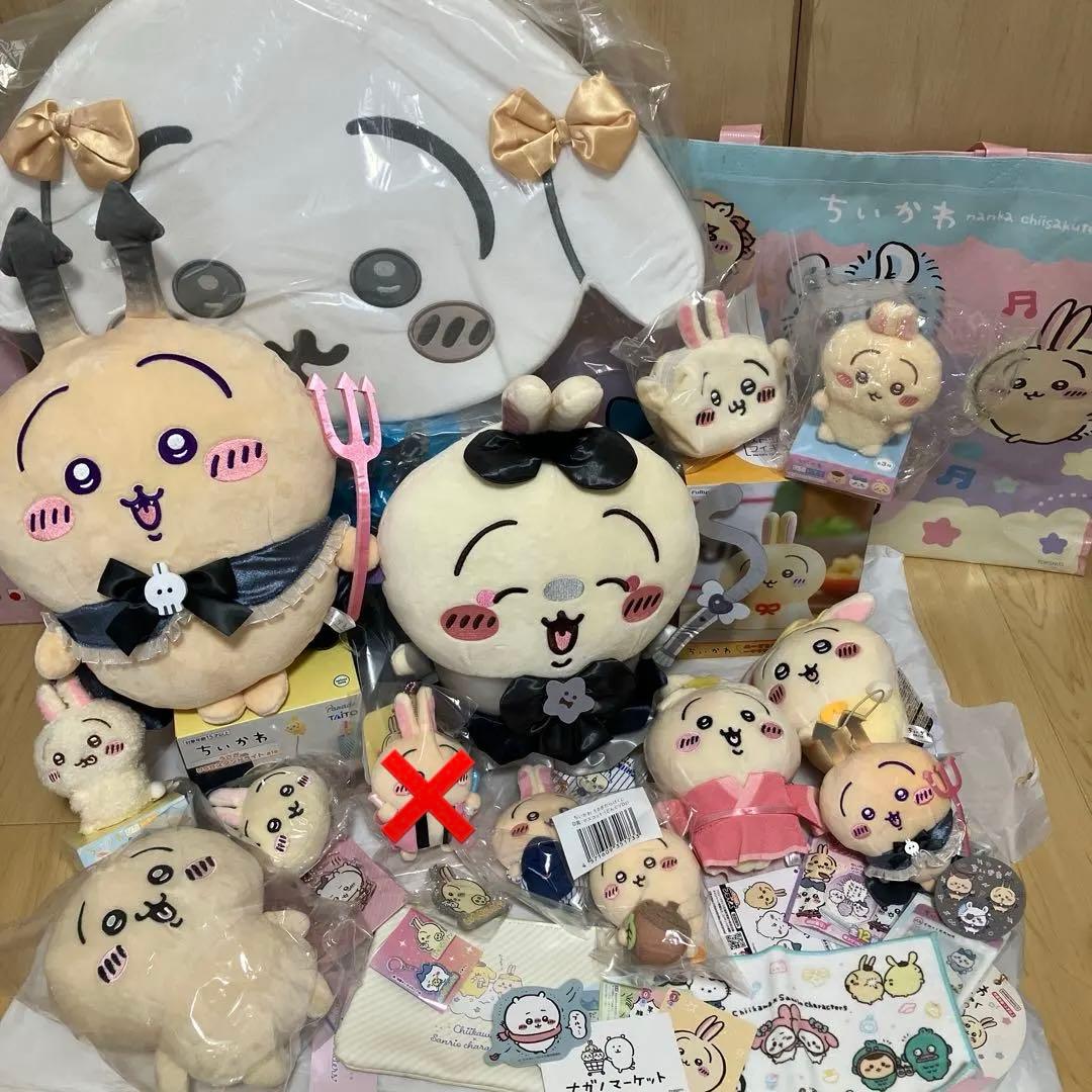 ちいかわ　まとめ売り　ぬいぐるみ　うさぎ　マスコット　限定