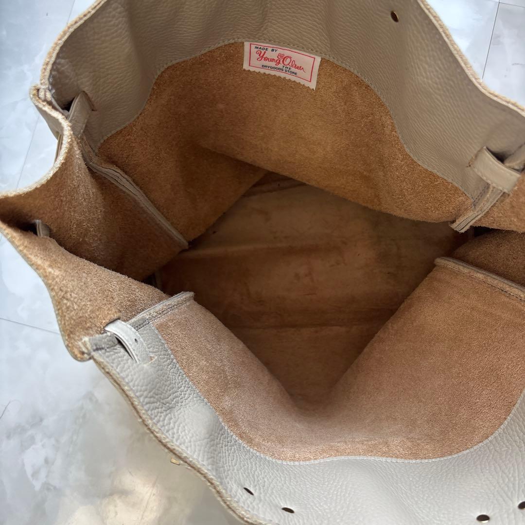 Young & Olsen ライトベージュトートバッグ