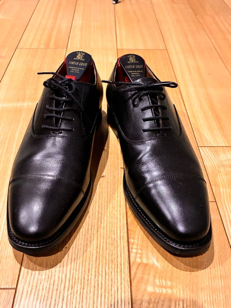スコッチグレイン 匠シリーズ ストレートチップ 革靴 HA-9106 23.5