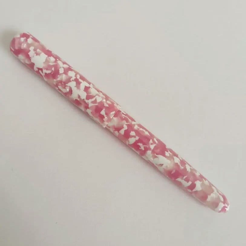 【希少】大西製作所 ガラスペン アセテート 桜 キャップ式 生産完了品 細字