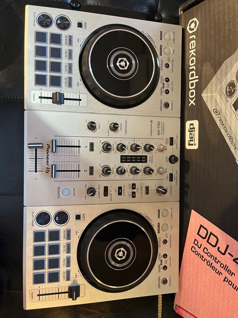 Pioneer DDJ-400-S 限定シルバー DJコントローラー 動作良好