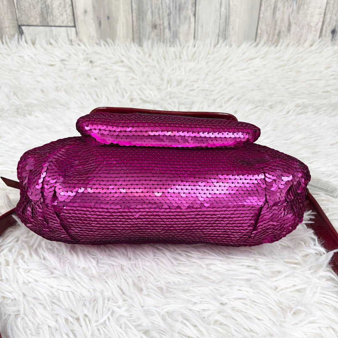 【希少 絢爛豪華】COACH ポピー ワンショルダー 2way スパンコール