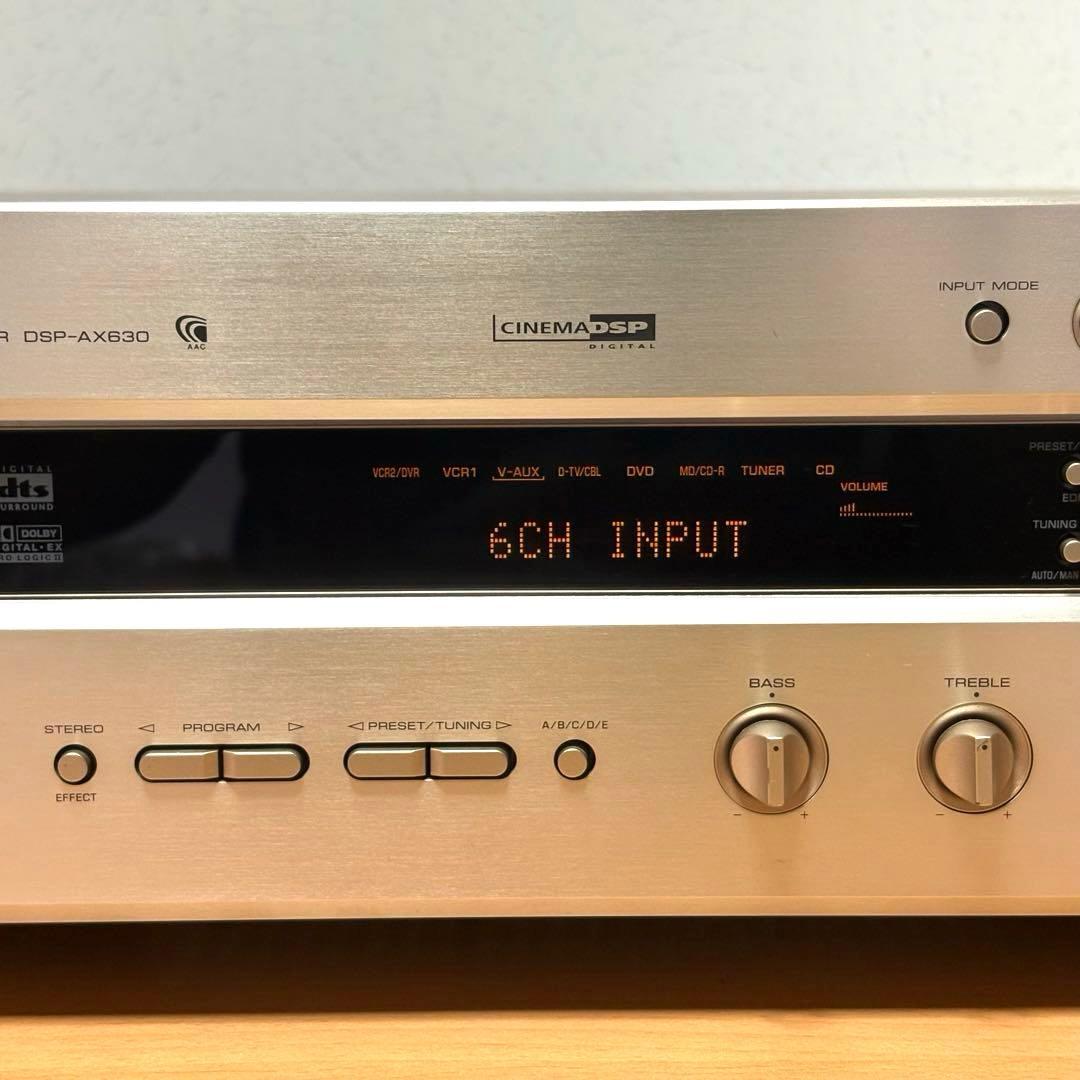 YAMAHA DSP-AX630 AVアンプ ヤマハ リモコン付き
