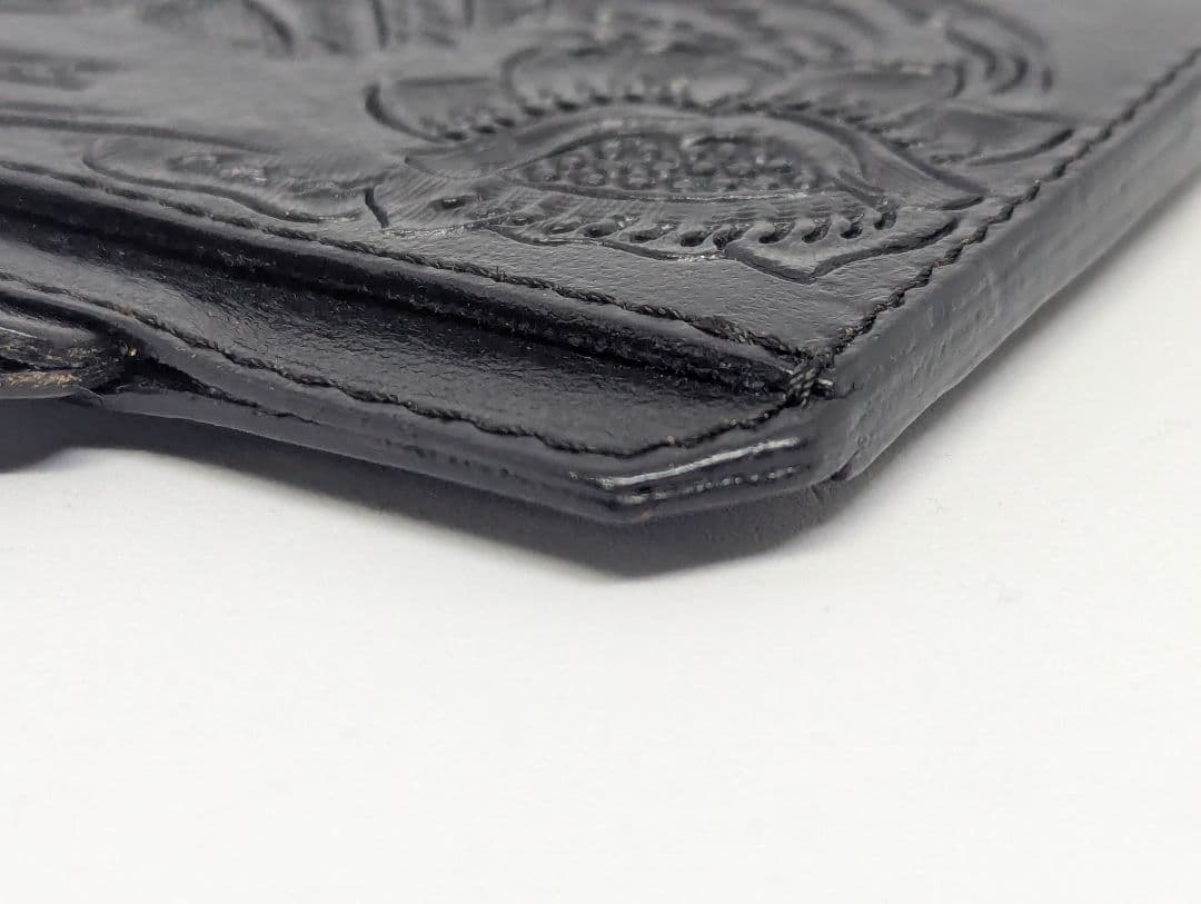 カービングトライブス　カードホルダー　ネックレス　ブラック