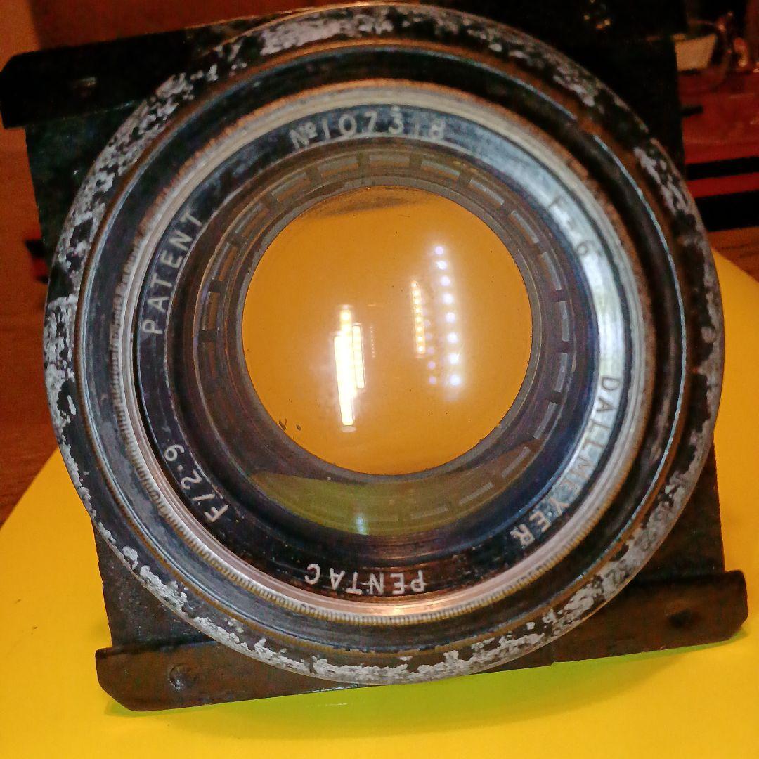 BIJOU REFLEX 木箱皮張　ジャバラ式カメラ 100年前に製造された！