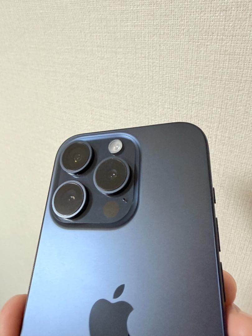 iPhone 15Pro 128GB ブルーチタニウム