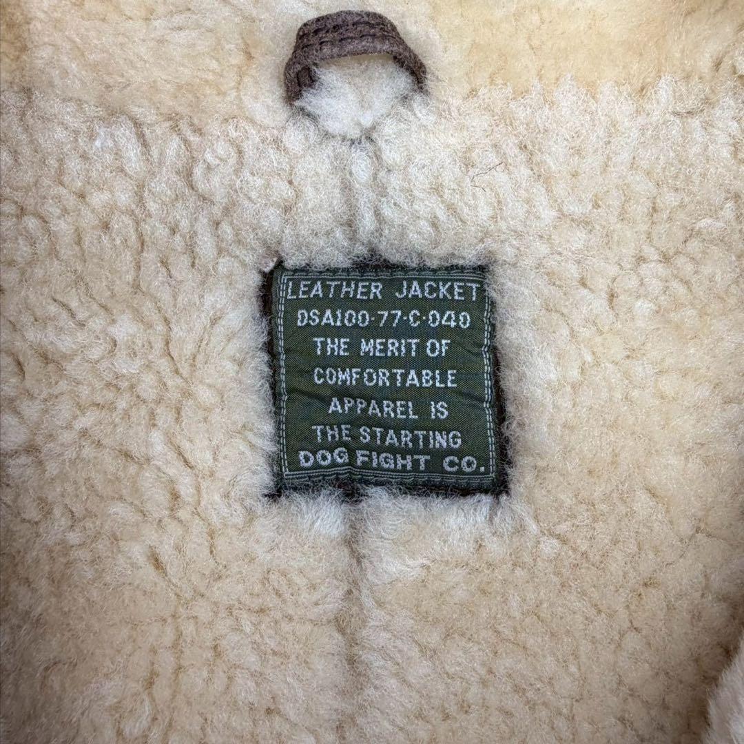 DOG-FIGHTドッグファイト B-3 ムートン フライトジャケット