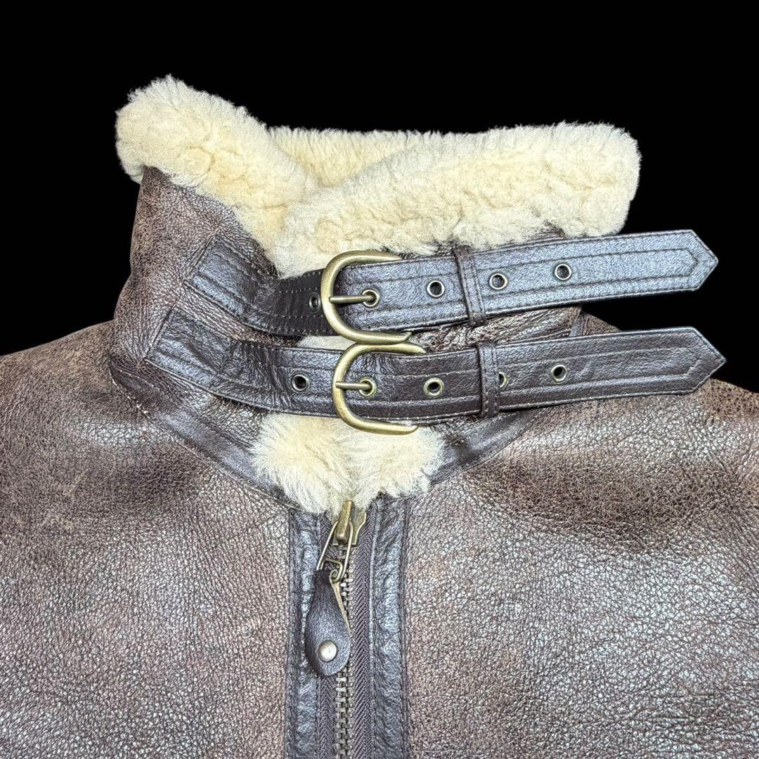 DOG-FIGHTドッグファイト B-3 ムートン フライトジャケット