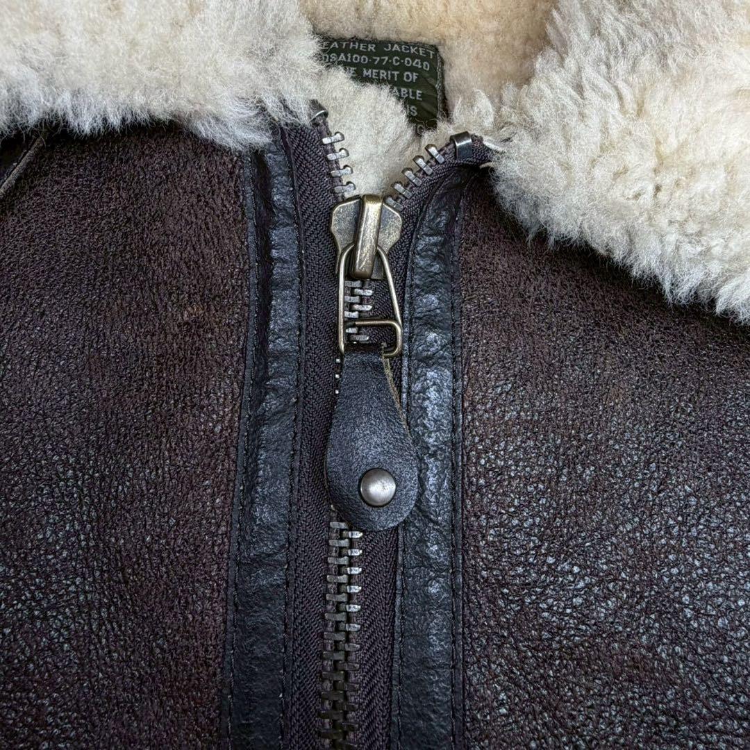 DOG-FIGHTドッグファイト B-3 ムートン フライトジャケット
