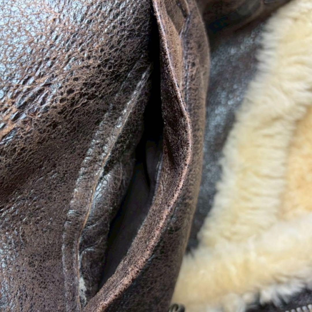 DOG-FIGHTドッグファイト B-3 ムートン フライトジャケット