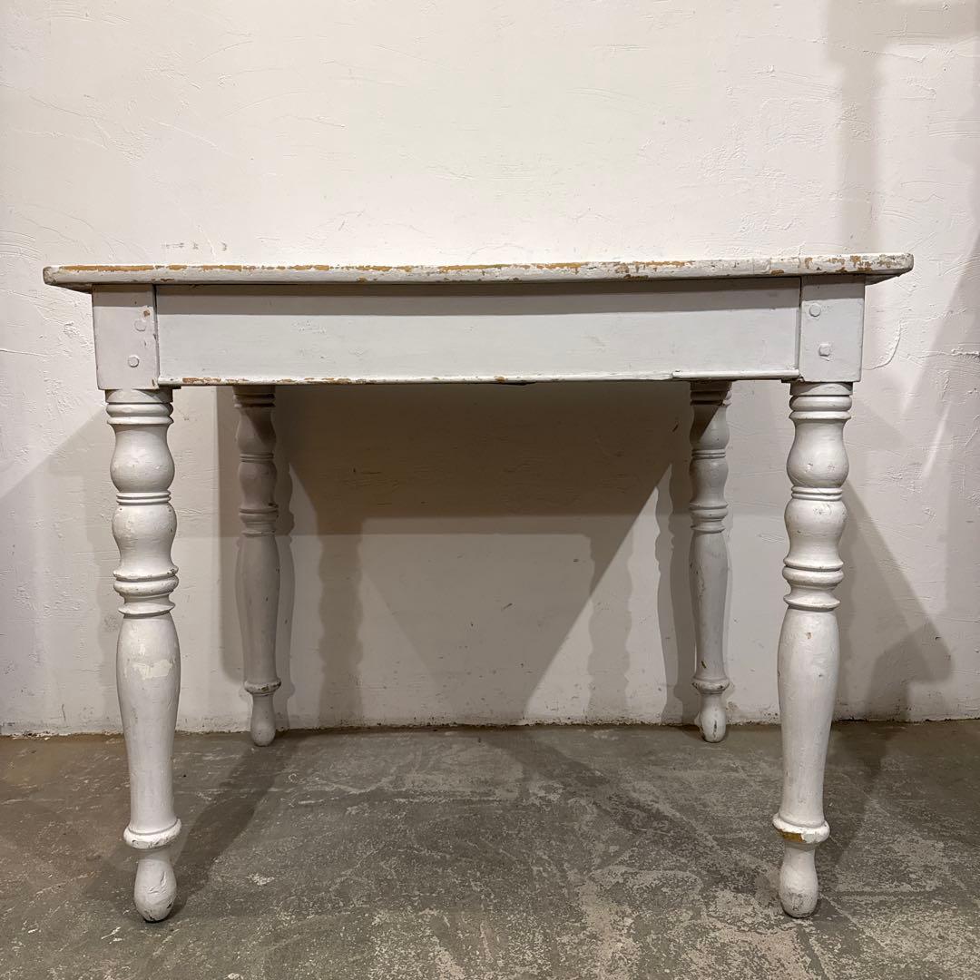 ヴィンテージ　木製デスク　サイドテーブル　作業台