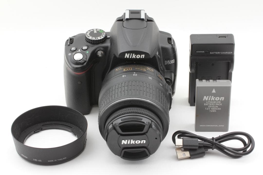 Nikon D5000 デジタルカメラ AF-S 18-55mm レンズキット