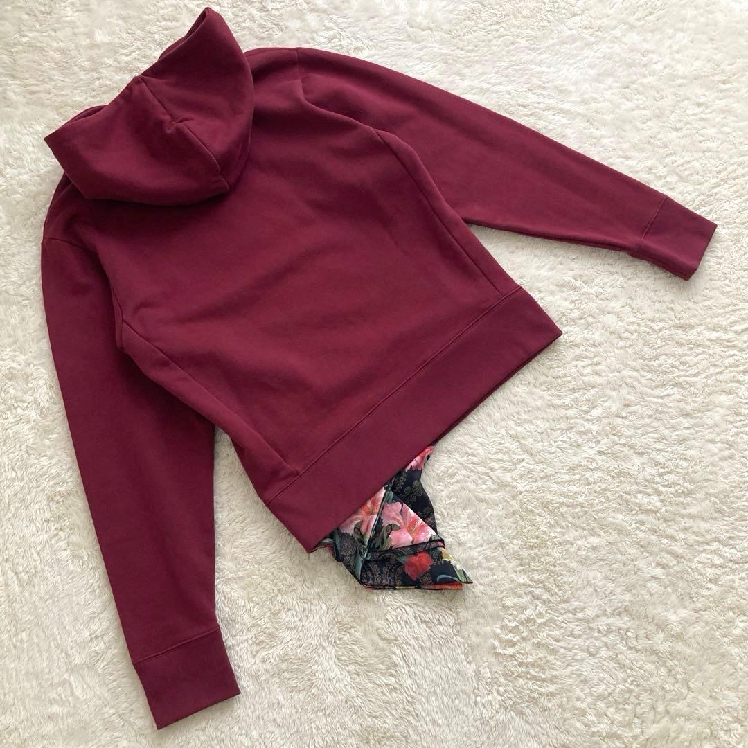 極美品！OFF-WHITE オフホワイト　プルオーバー　パーカー　アシンメトリー