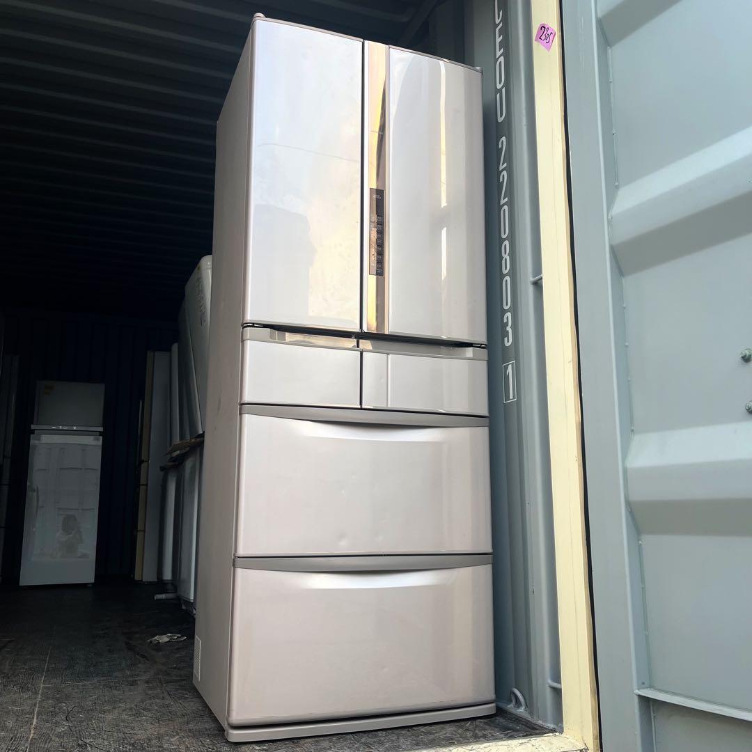 取付無料！完動品！日立真空チルド 自動製氷付き スタイリッシュ6ドア冷蔵庫