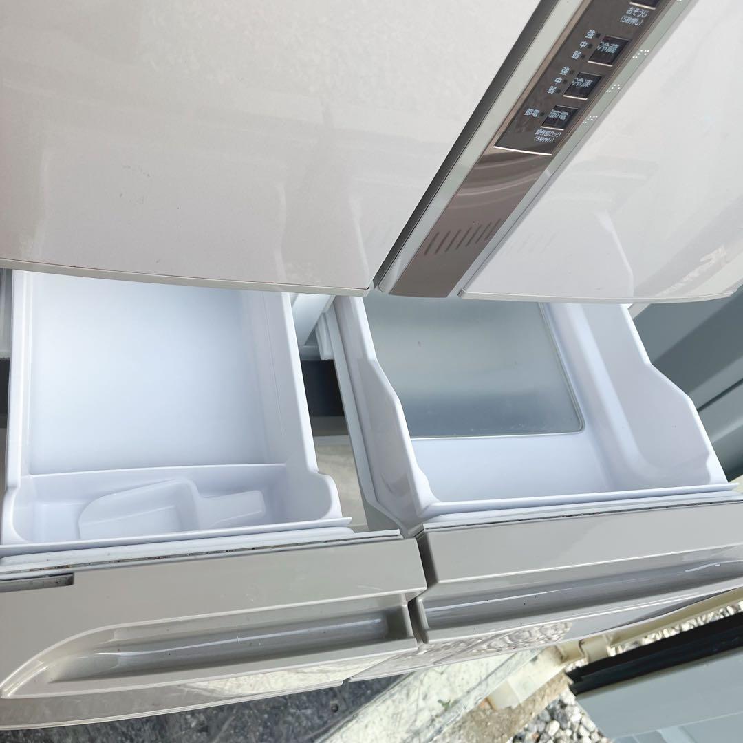 取付無料！完動品！日立真空チルド 自動製氷付き スタイリッシュ6ドア冷蔵庫