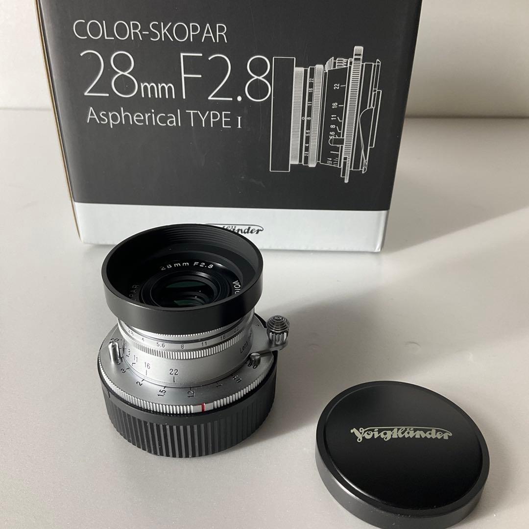 フォクトレンダーCOLOR-SKOPAR 28mm F2.8 VM シルバー