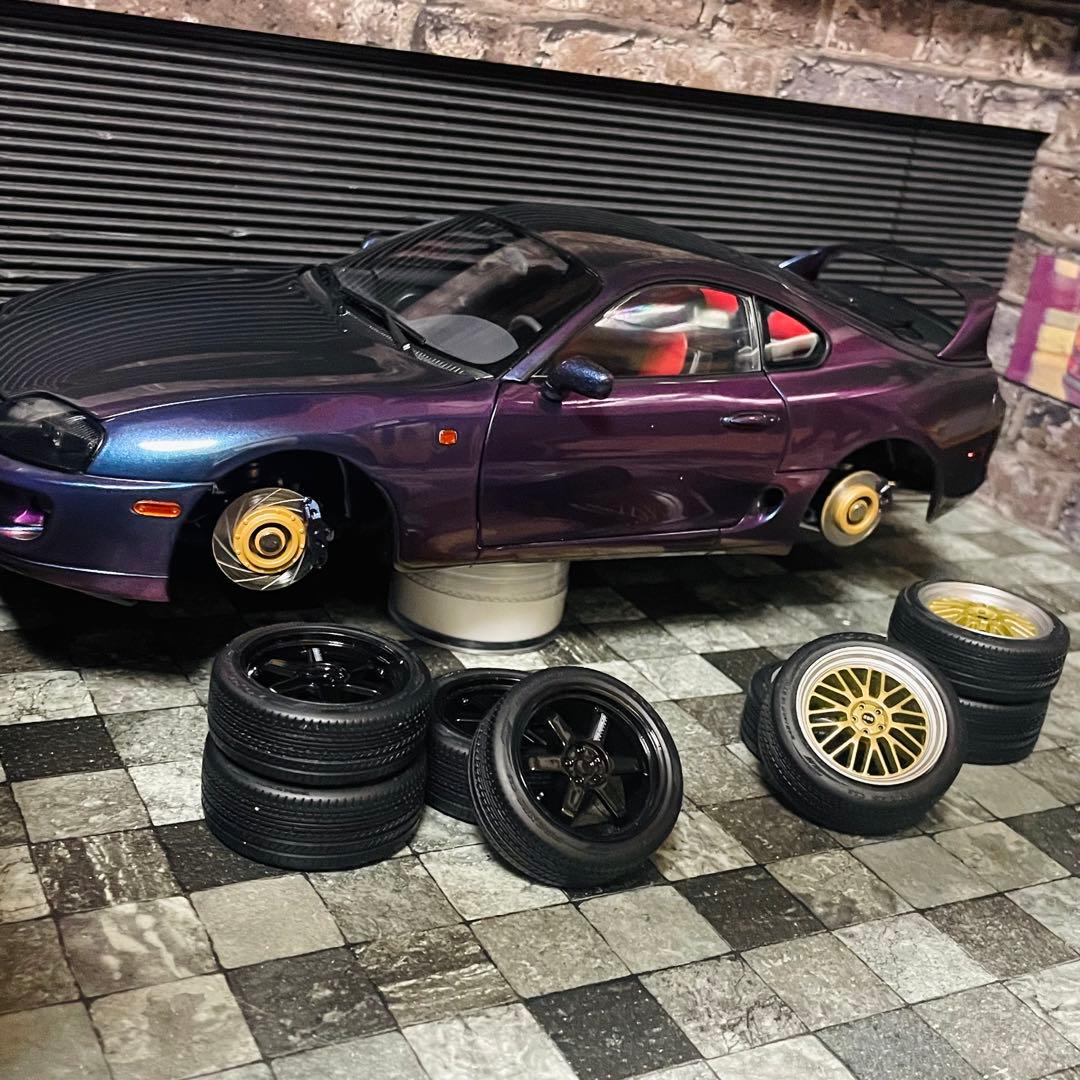 399台限定 1/18 WHELART トヨタ JZA80 スープラ 2JZ