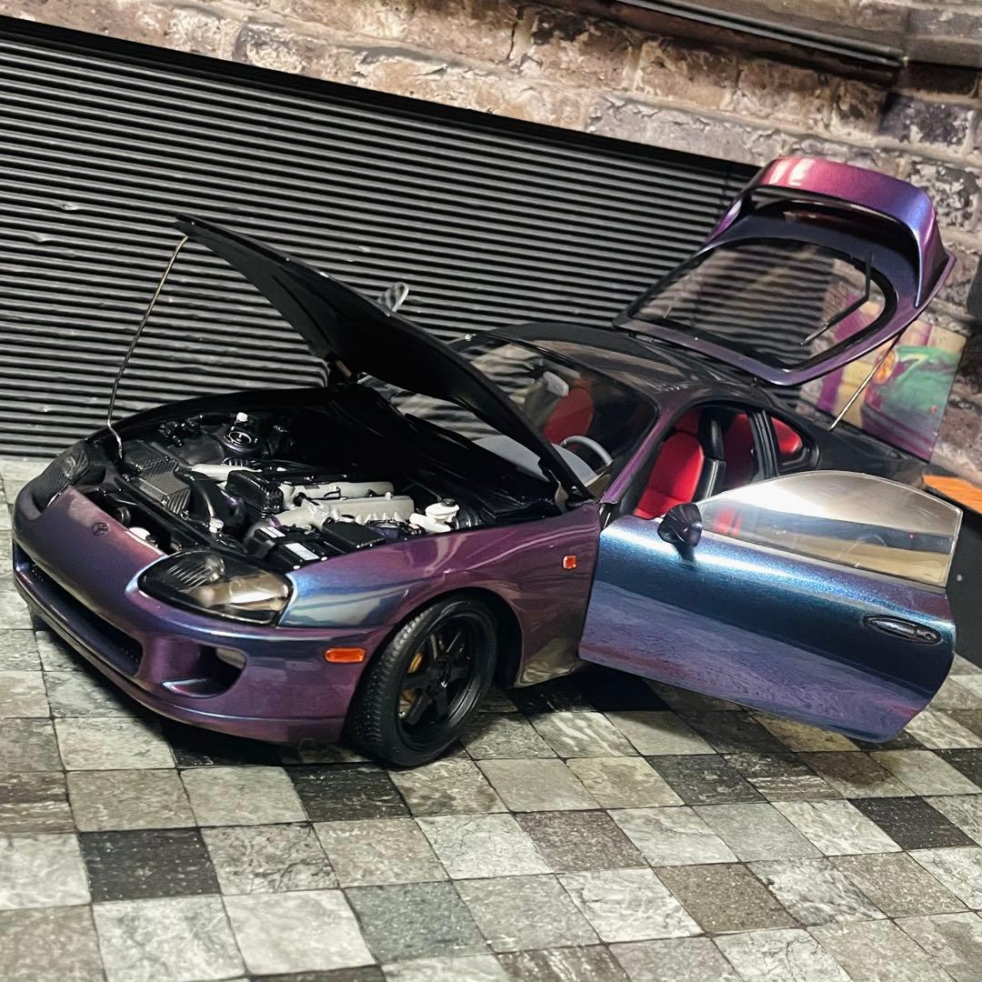 399台限定 1/18 WHELART トヨタ JZA80 スープラ 2JZ