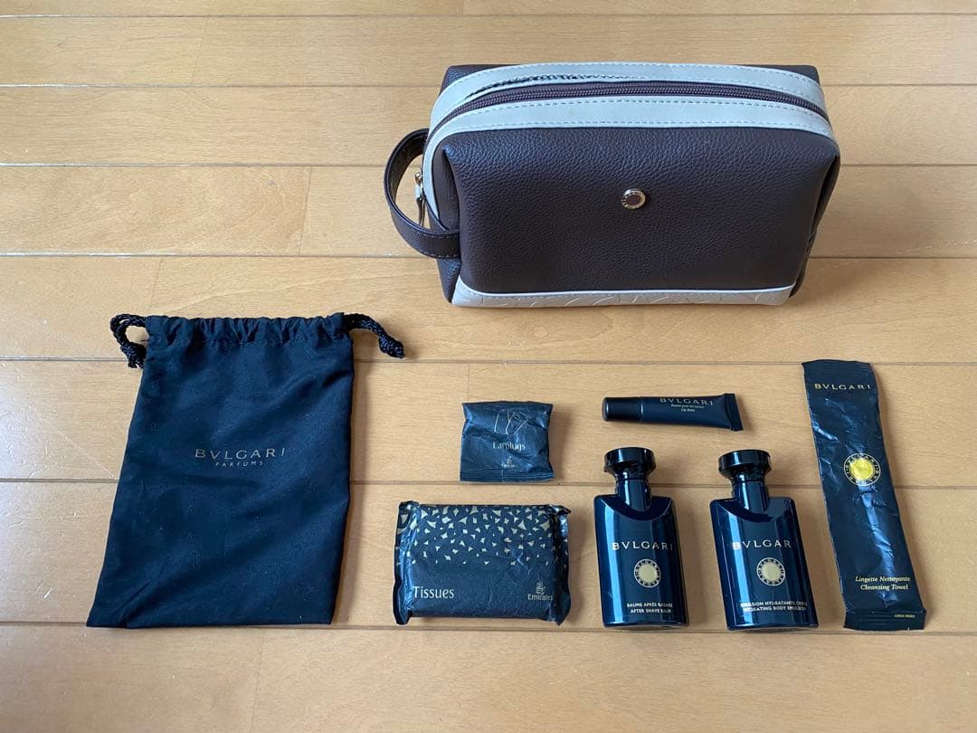 【ブルガリ】エミレーツ航空アメニティ BVLGARI Emirates