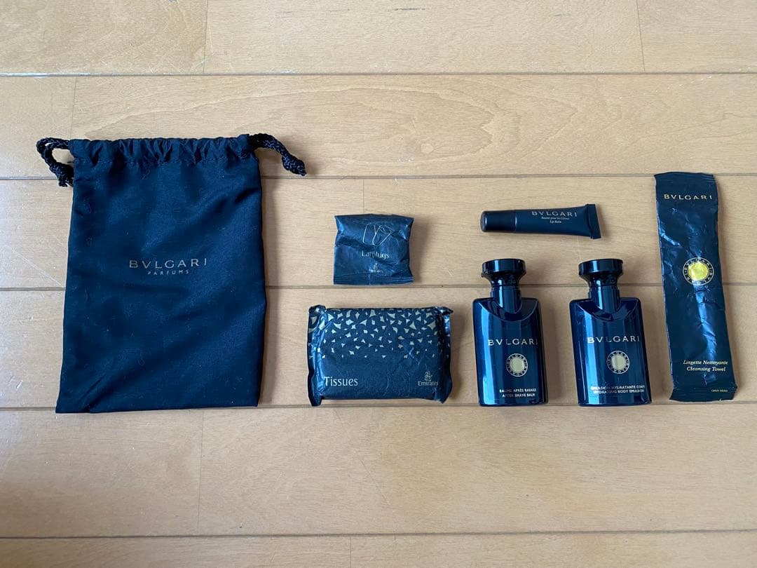 【ブルガリ】エミレーツ航空アメニティ BVLGARI Emirates