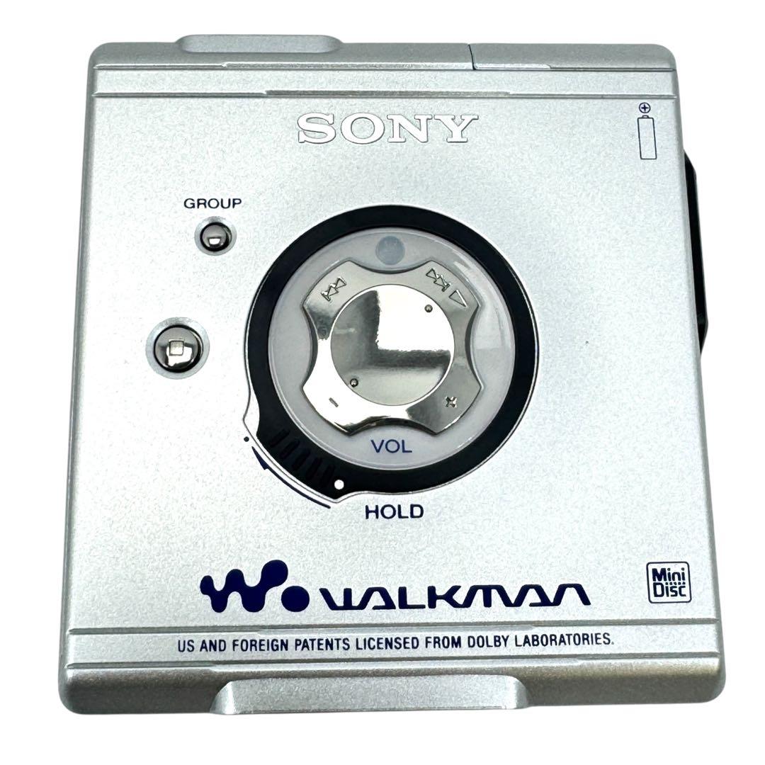 SONY ソニー　MZ-E501-S シルバー　MDウォークマン　MDLP対応