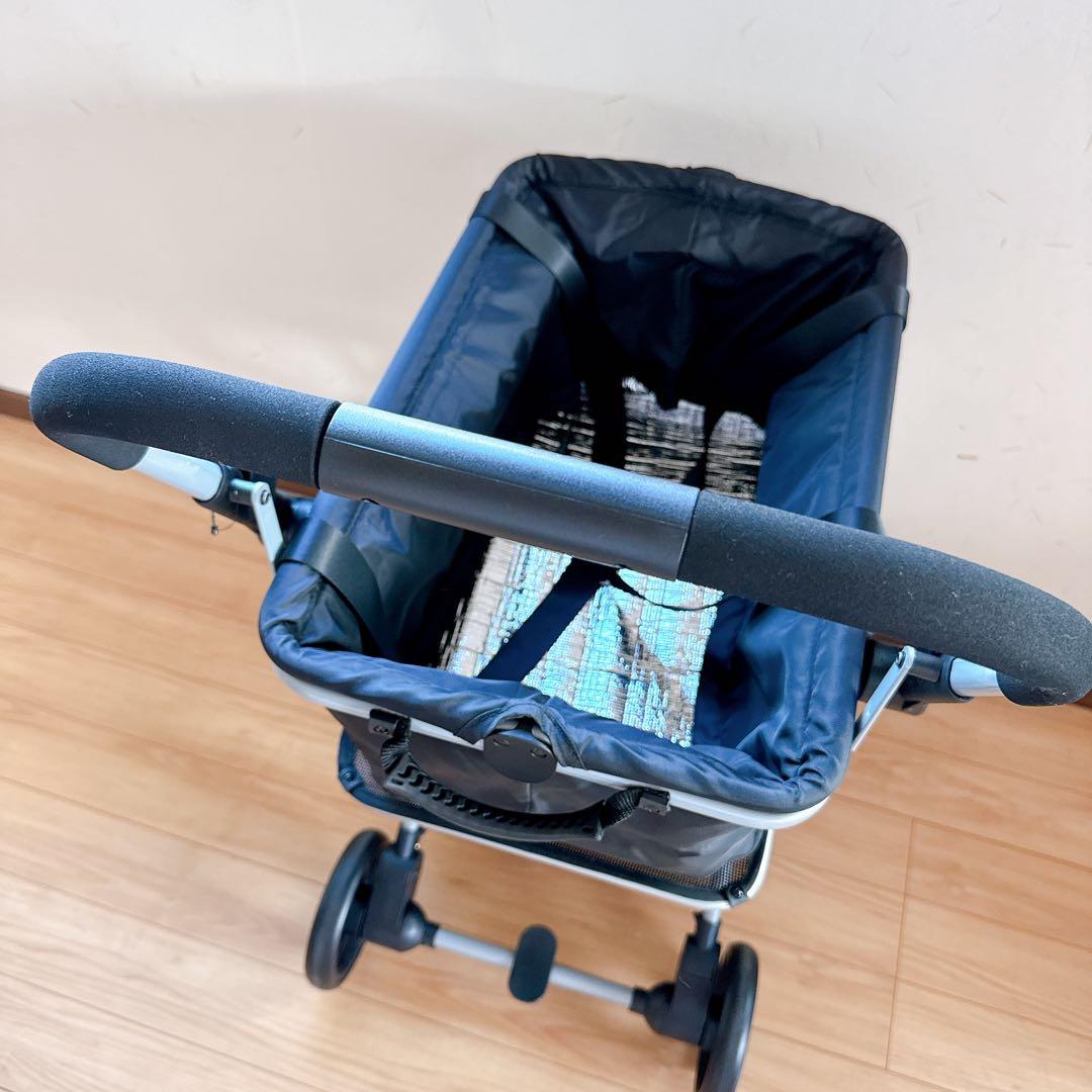 ECoCa エコカ ショッピングカート マイバッグ＋保冷バッグ付 ブラック