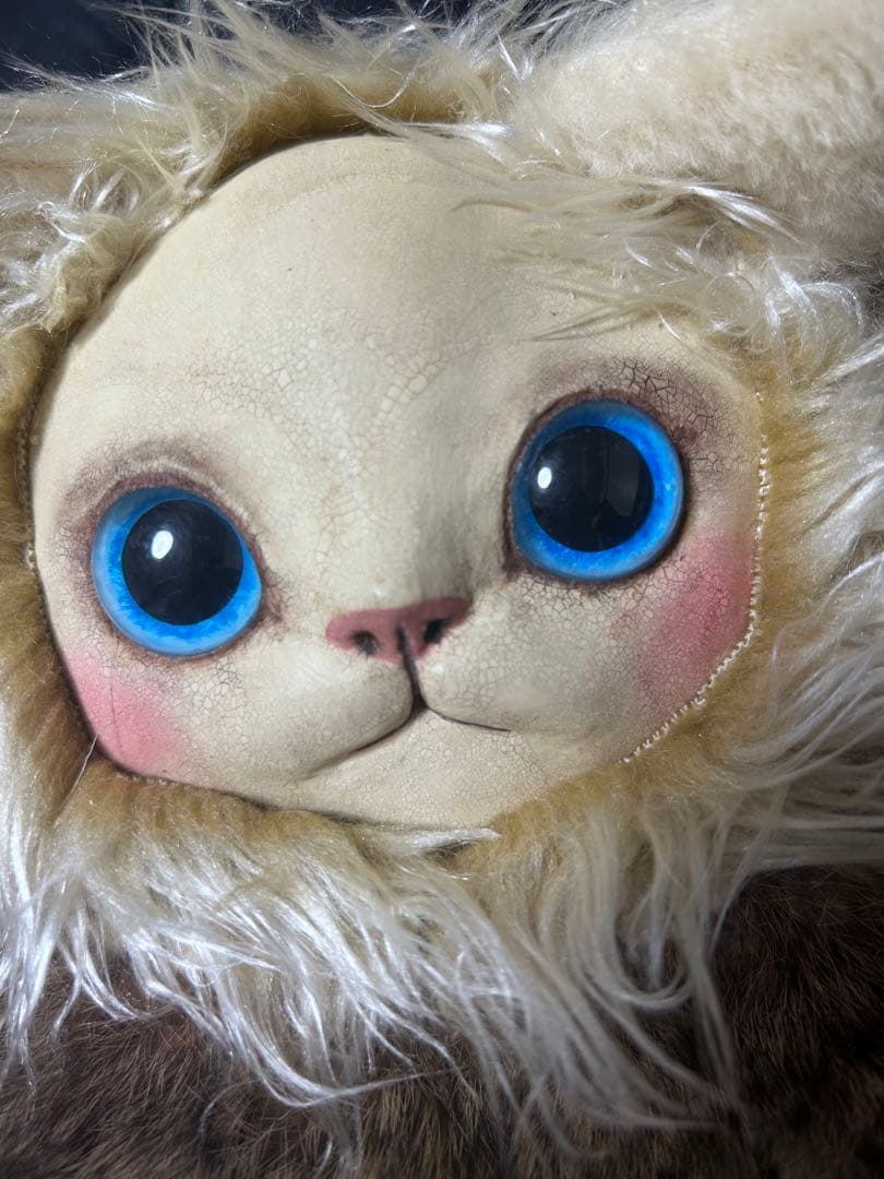 Cuddle a Fluffy ネコちゃんかごバッグ　福寿りり