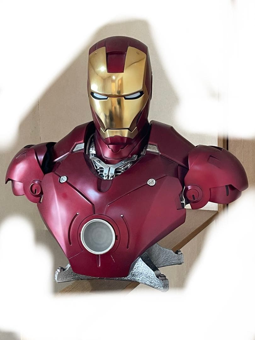 ア*ー様 説明読んでください　サイドショウ　アイアンマン バスト　フィギュア ラ