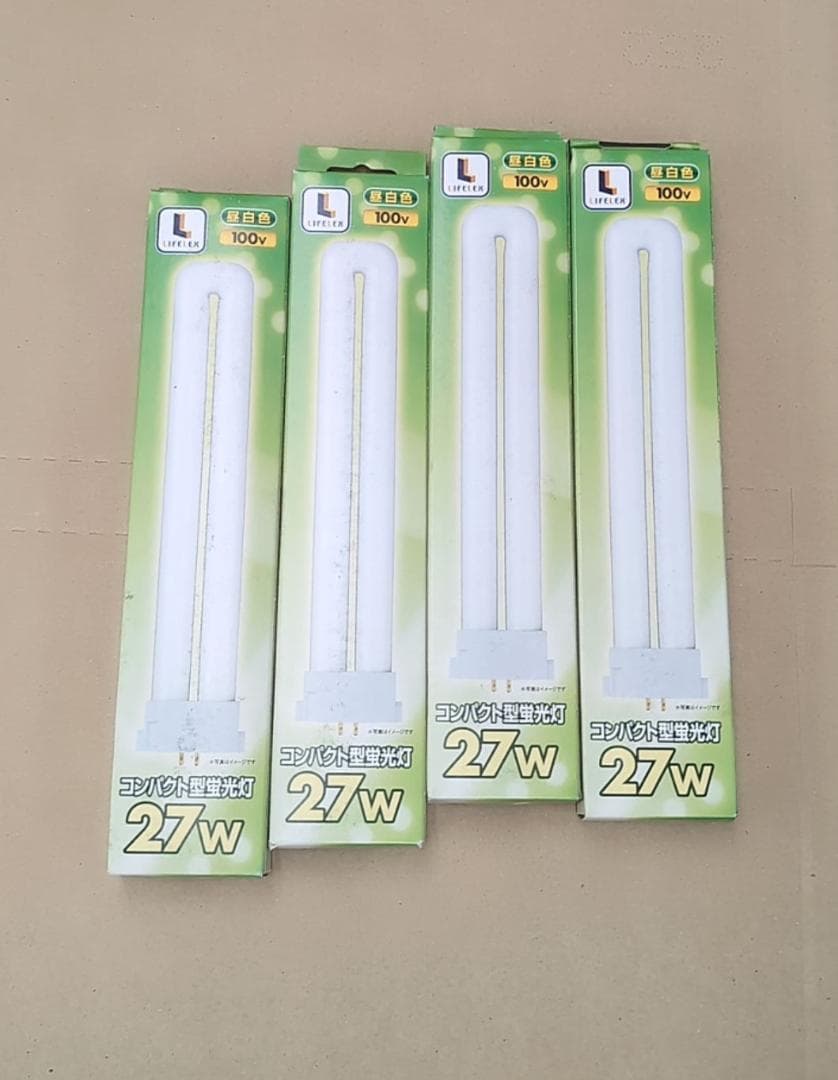 【おぷん】LIFELEX コンパクト型蛍光灯 27形昼白色FPL27EXN