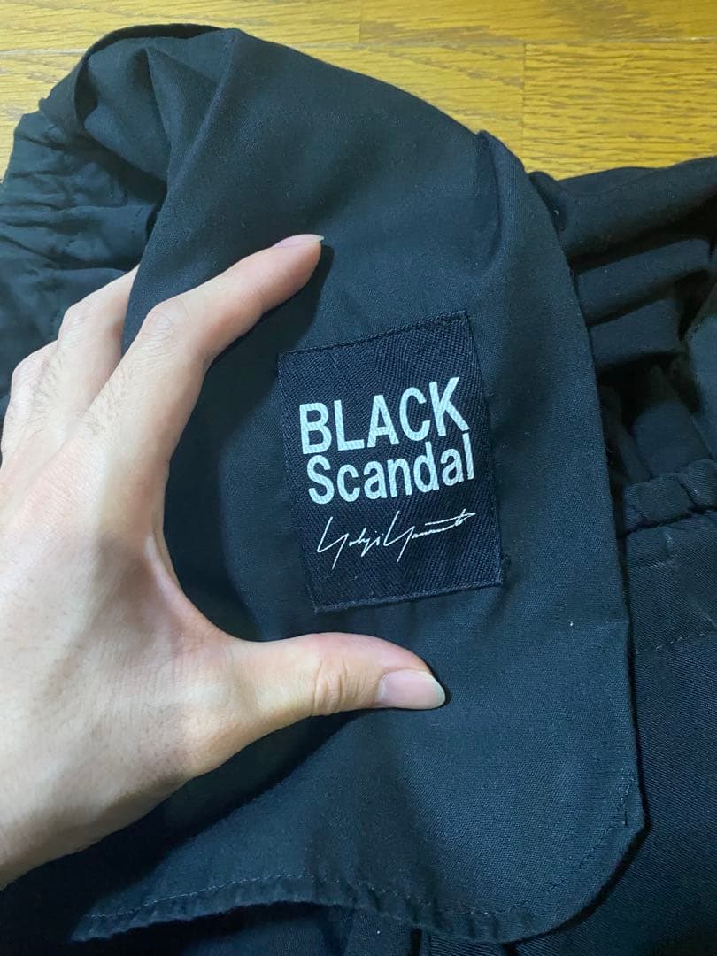 BLACK Scandal Yohji Yamamoto 19awカラスパンツ