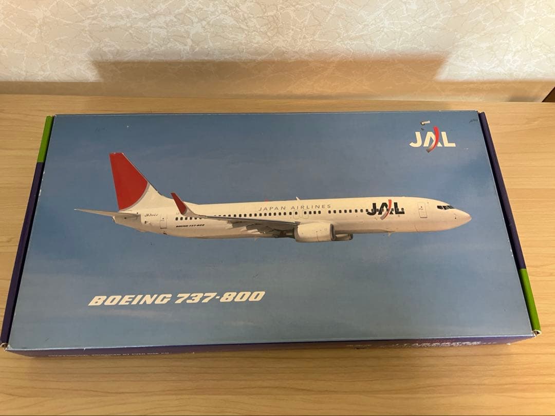 JAL 日本航空 ボーイング737-800 サンアーク模型 1/100