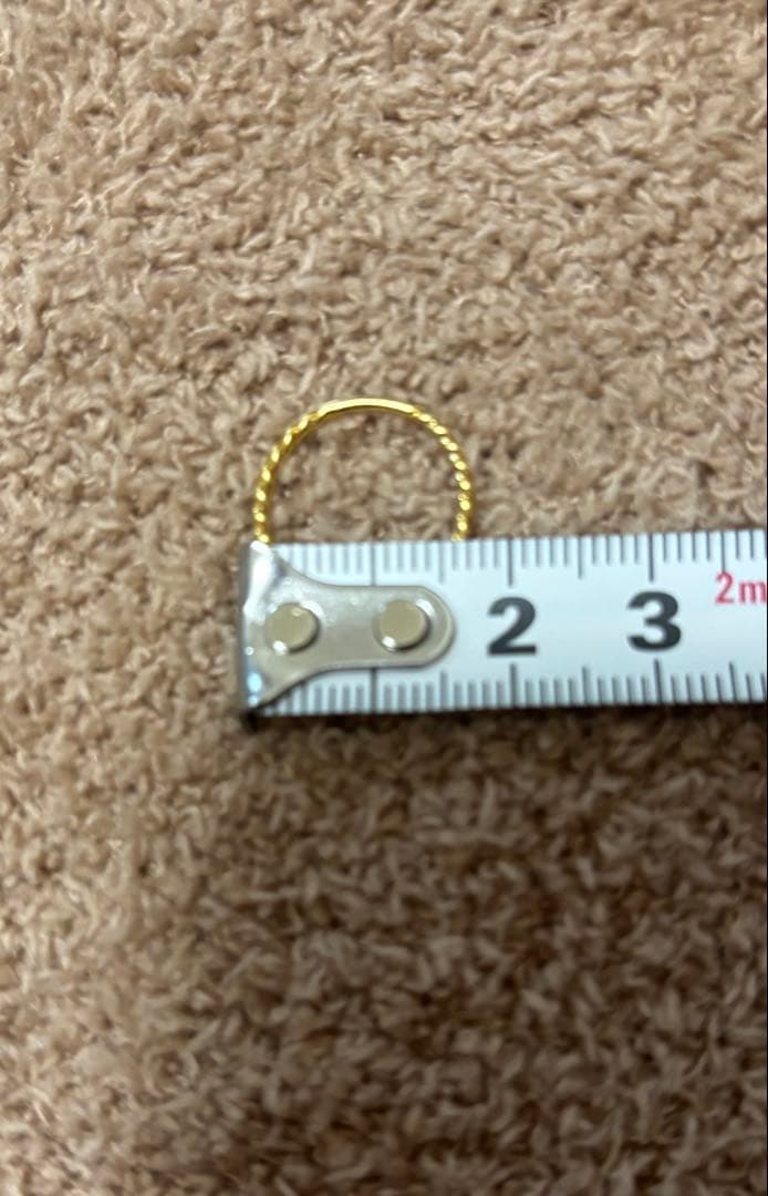 d*i様 【最終値下げ】k18 ピンキーリング