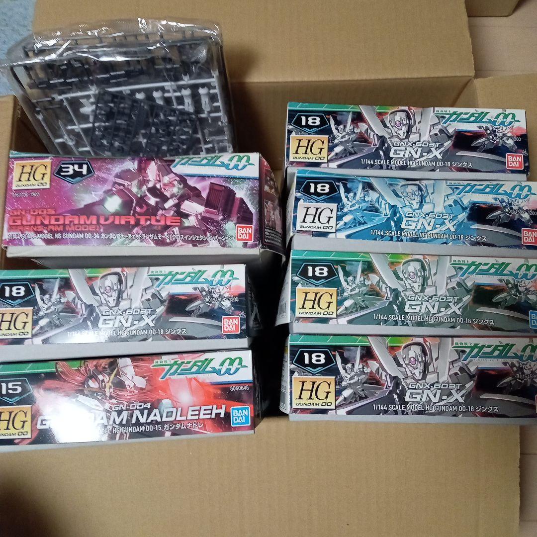 と*げ様 ガンプラ　ガンダムOO ヴァーチェ　ナドレ　ジンクス　まとめ売り