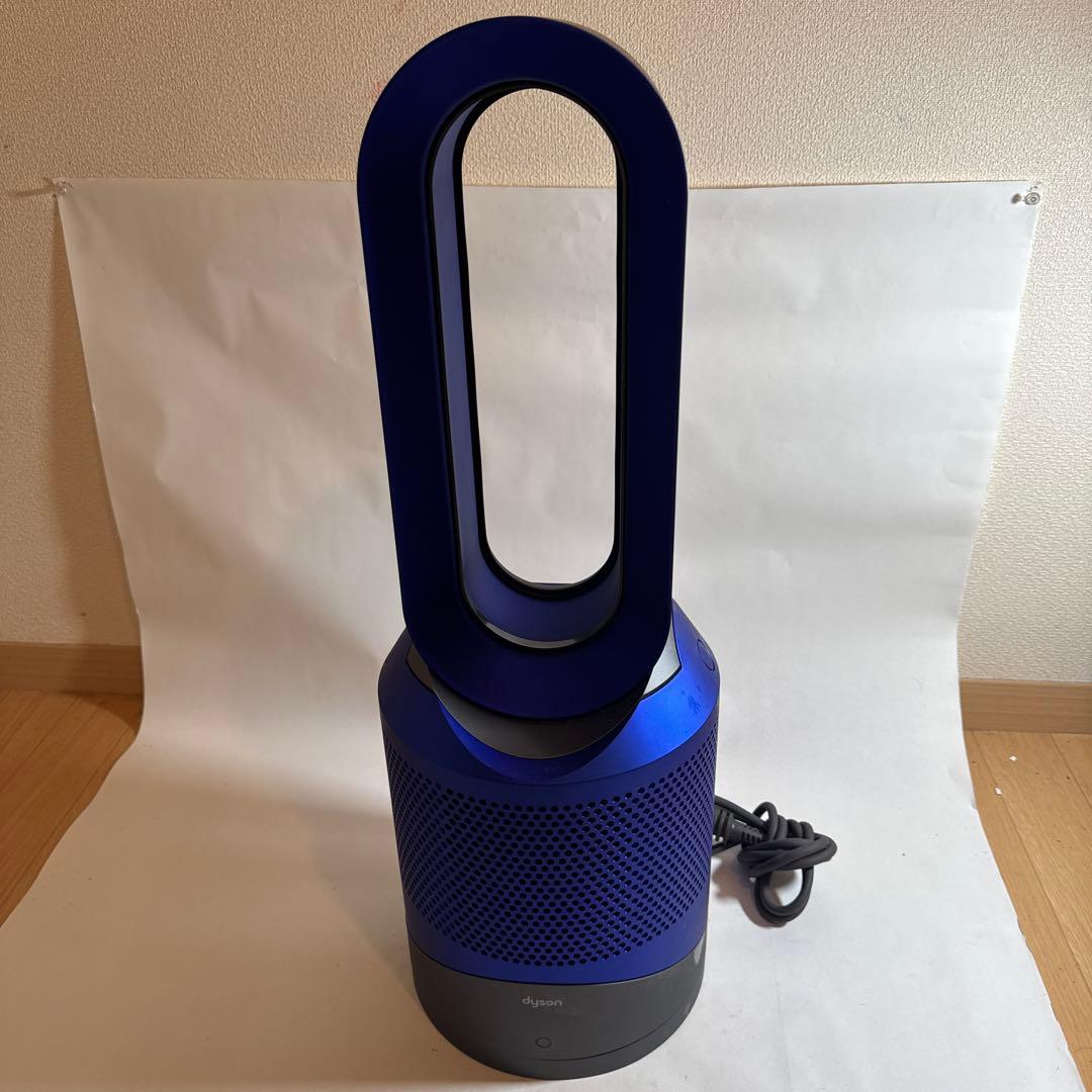 HP01空気清浄機能付きファンヒーター　hot+cool 青色 リモコン無し