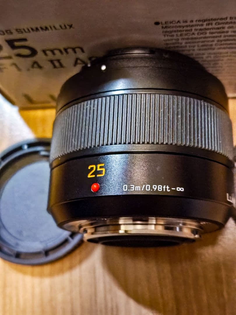 パナライカLEICA DG SUMMILUX 25mm F1.4 H-XA025