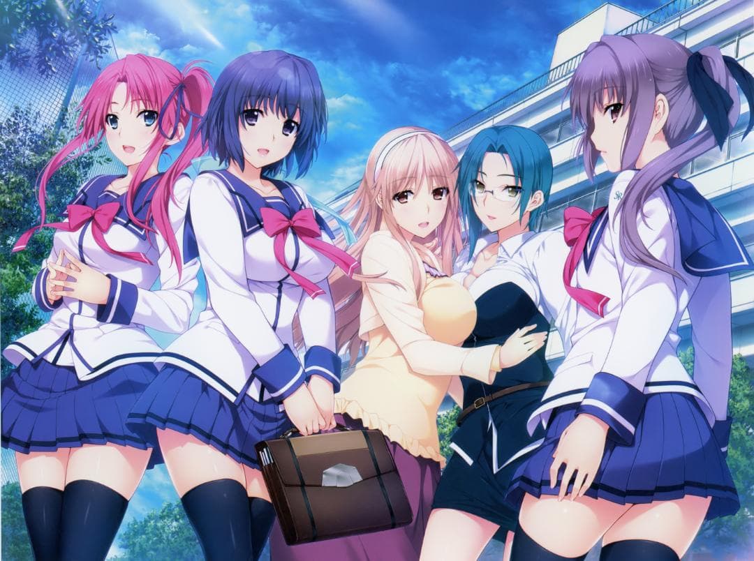 LOVELY×CATION　クオリティパッケージ　集合　B2　タペストリー