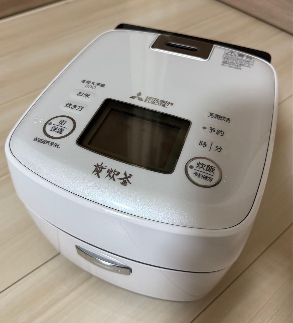 MITSUBISHI NJ-SV06R-W 炊飯器 0.63L