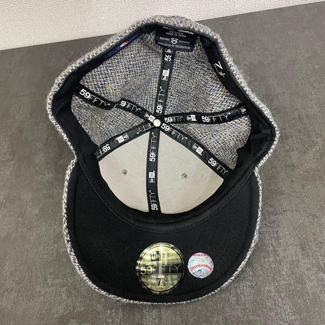 ト*ミ様 ニューエラ×ニューヨーク・ヤンキース ハリスツイード キャップ