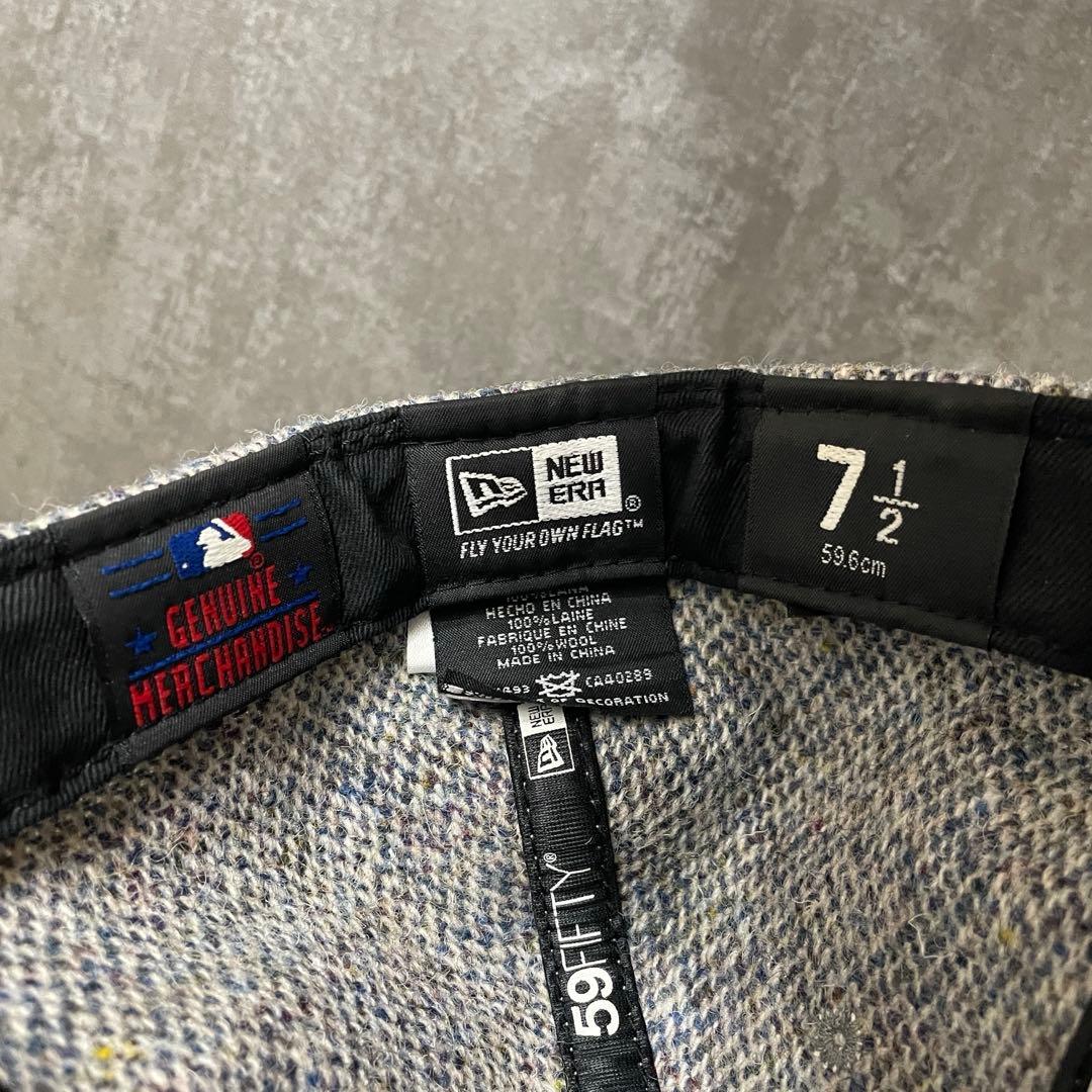 ト*ミ様 ニューエラ×ニューヨーク・ヤンキース ハリスツイード キャップ