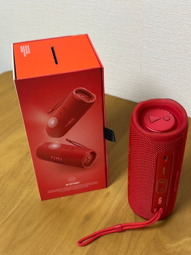 JBL FLIP6 Bluetoothスピーカー レッド 美品