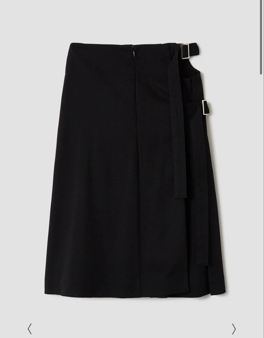 TELOPLAN 人気定番　Obrecht Skirt / Black