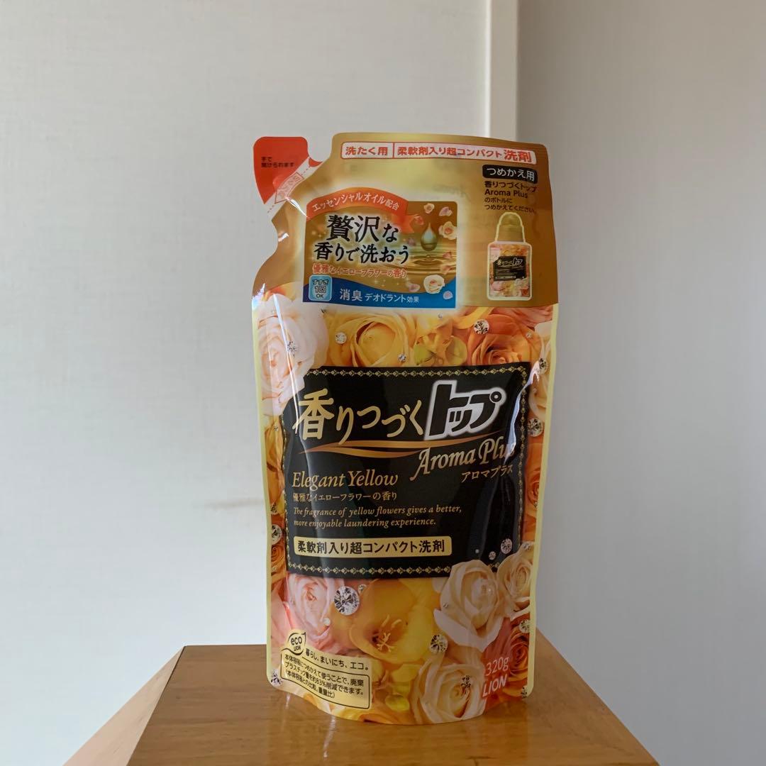 【新品】人気の廃盤品《香りつづくトップ》イエローフラワー　詰め替え４パック