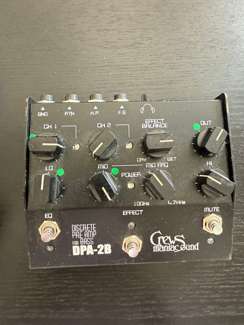 Crews DPA-2B ディスクリートプリアンプ(付属電源アダプター付き)