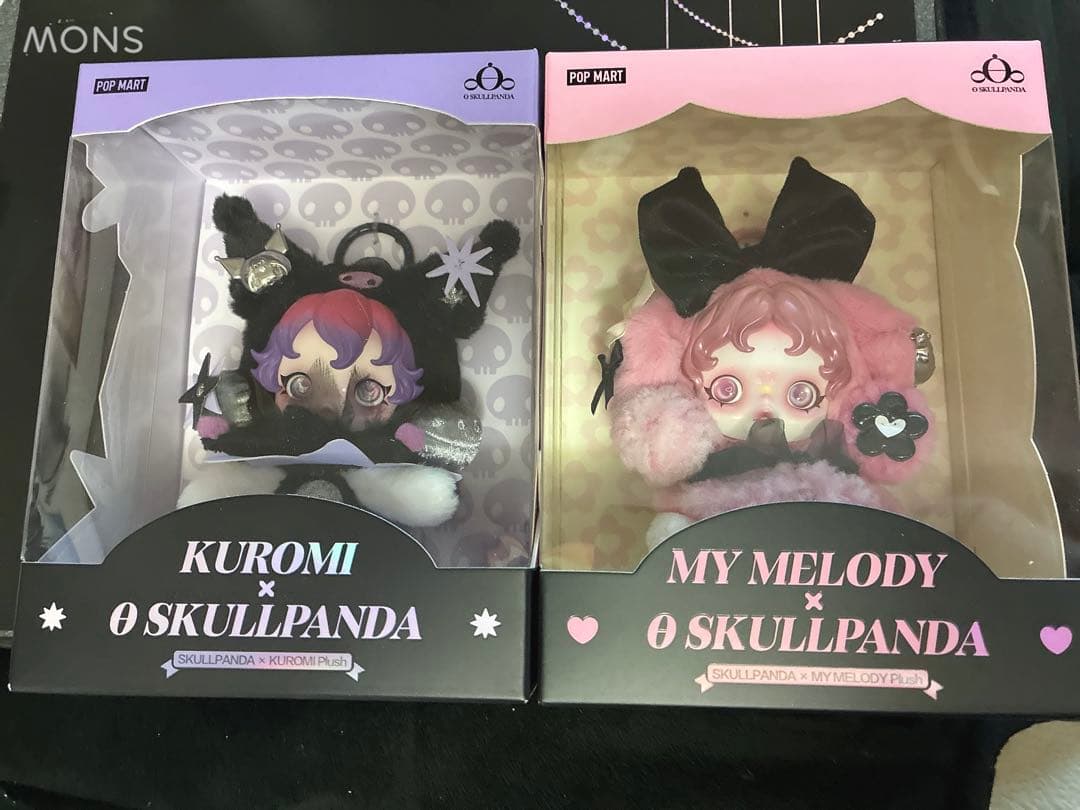 ポップマート スカルパンダ 2個セット クロミ マイメロ サンリオ