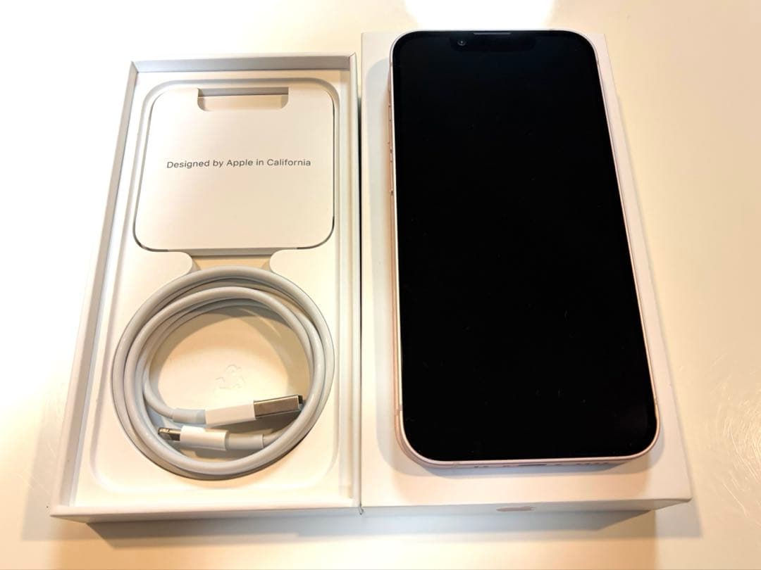 美品　iPhone13mini 256GB PINK