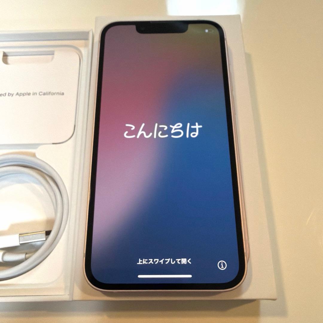 美品　iPhone13mini 256GB PINK