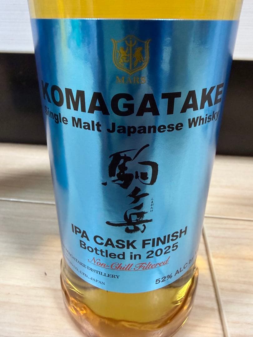 新品　シングルモルト駒ヶ岳 IPAカスク フィニッシュ 2025 MARS