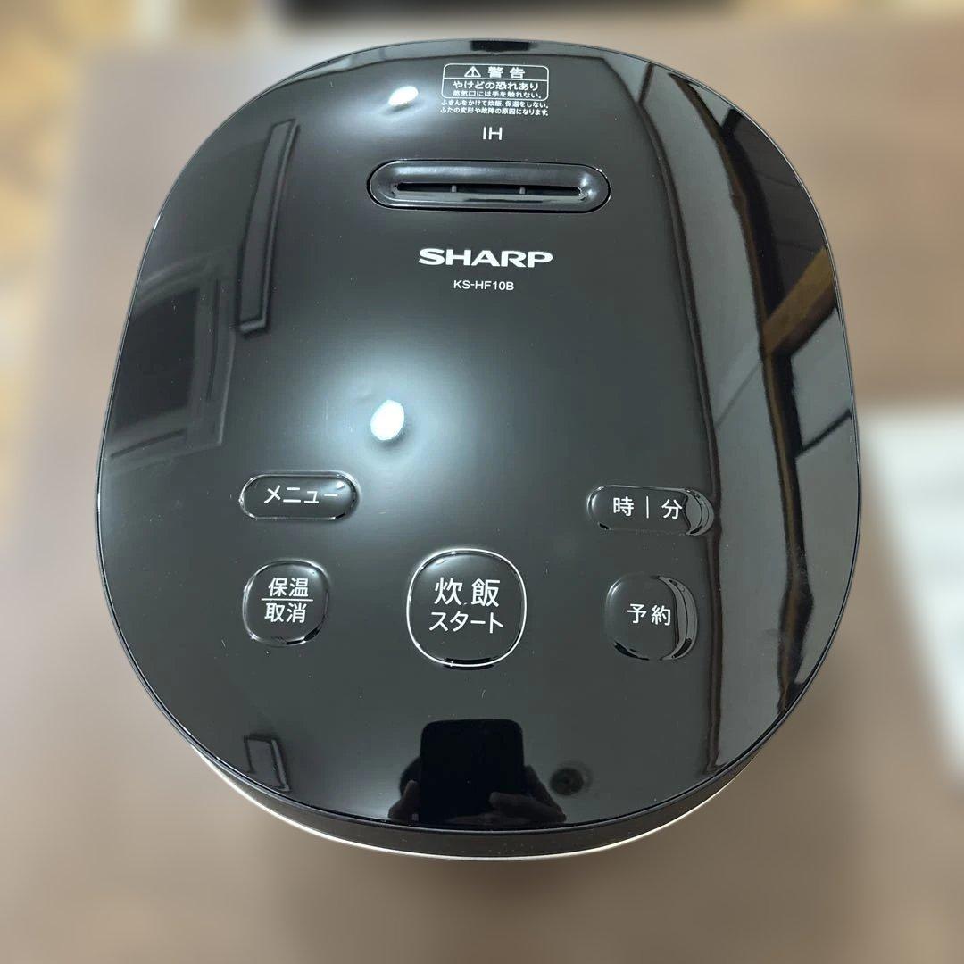 美品！シャープ 炊飯器 5.5合　KS-HF10B-B