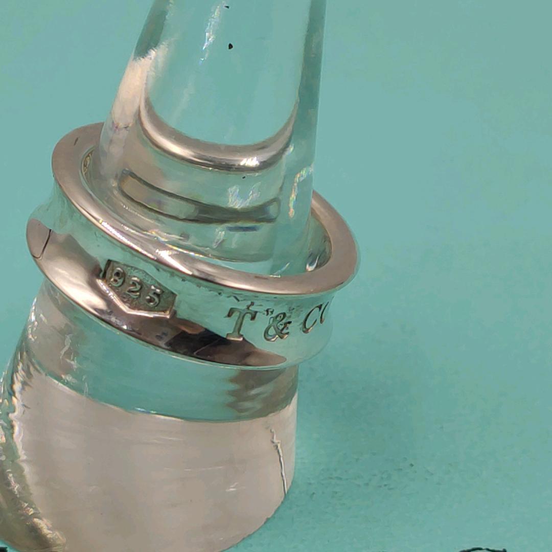 美品【リペア済み]Tiffany & Co　ティファニー　 ナローリング 14号